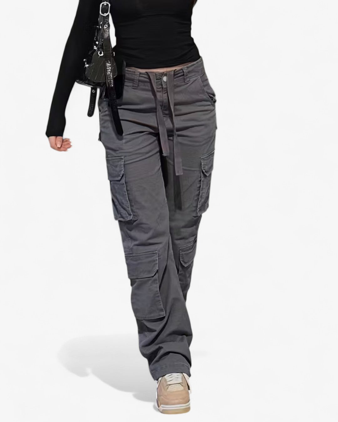 Rive Cargo Wide-Leg Trousers