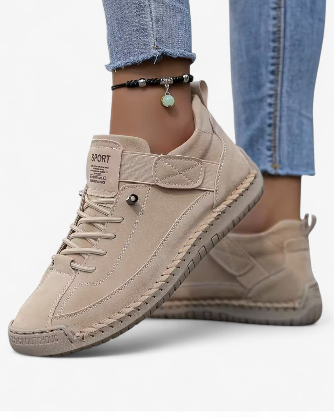 Vintage British-Style Slip-On Work Shoes