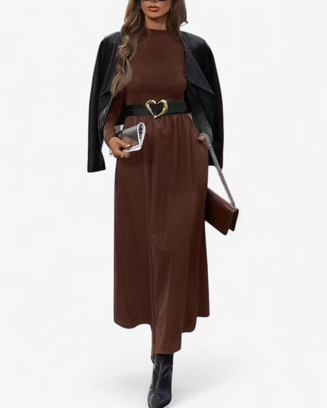 Elegant A-Line Maxi Dress