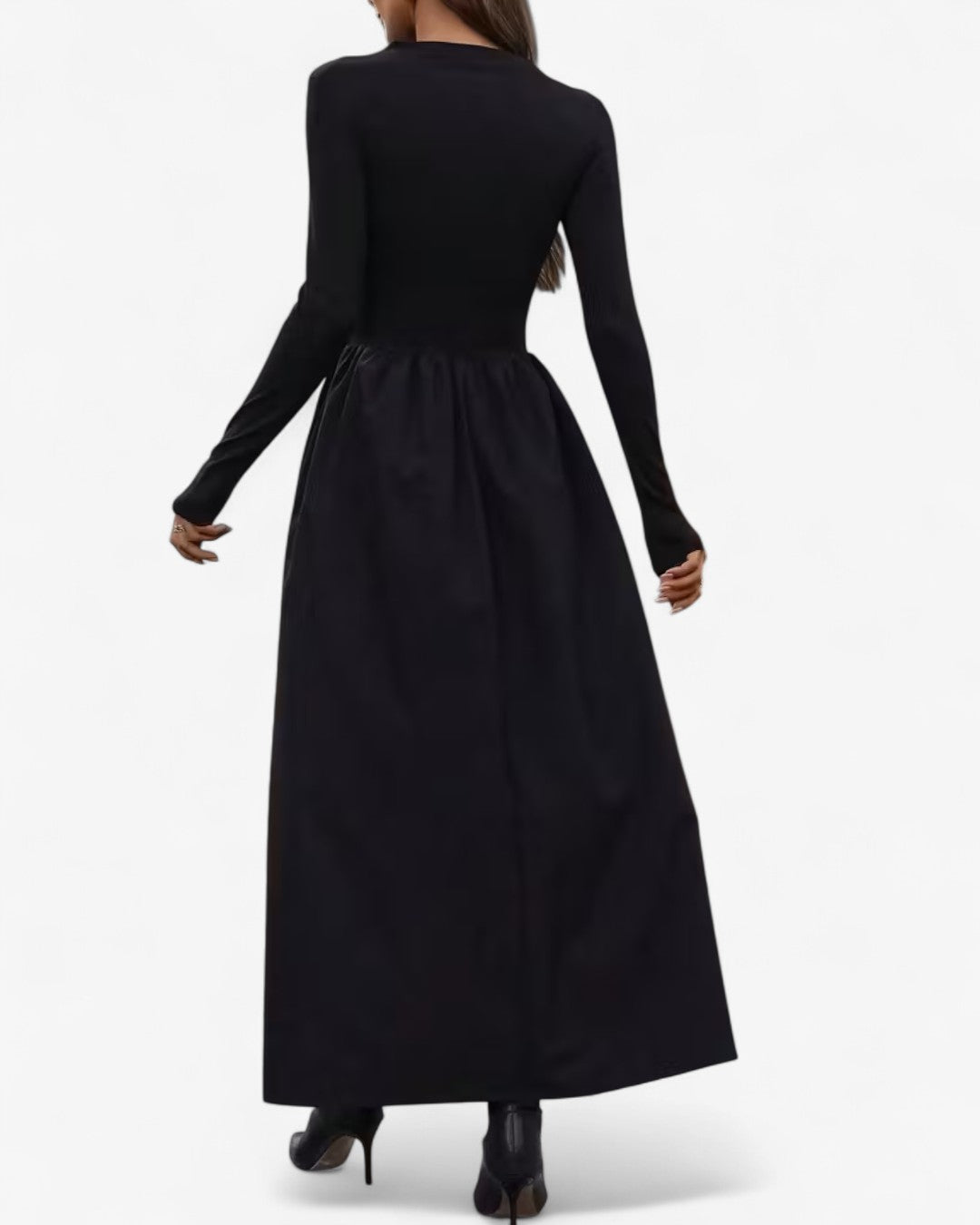 Elegant A-Line Maxi Dress