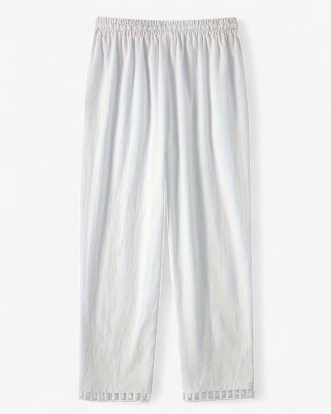 Elegant Drawstring Ankle Pants