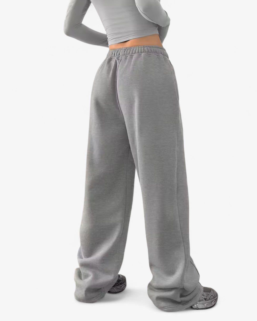 Elegant Wide-Leg Trousers with Pockets