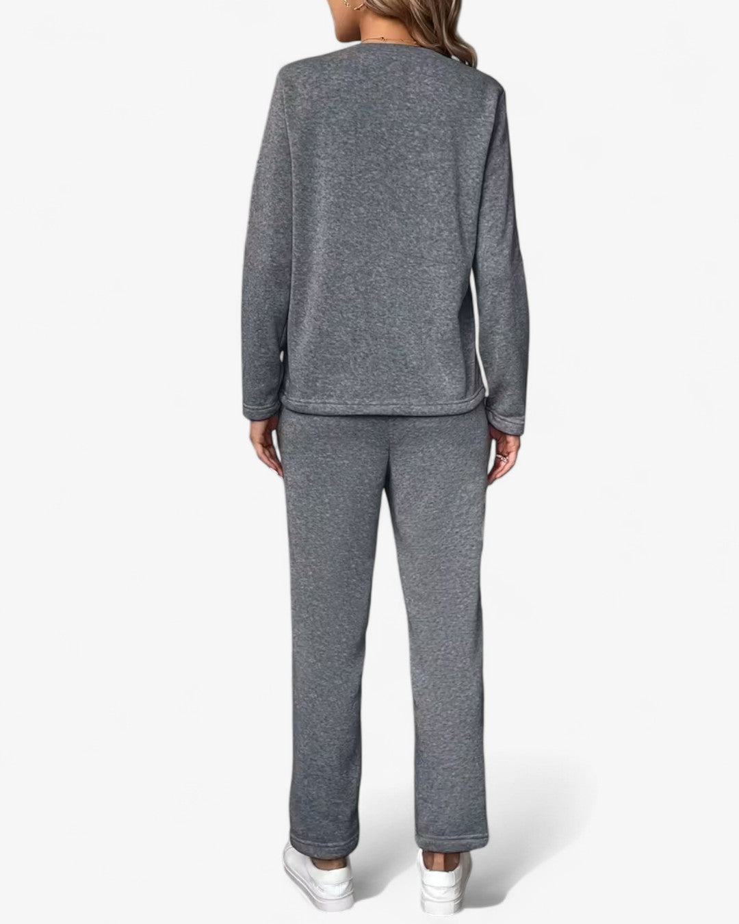 Drawstring Two-Piece Lounge Set