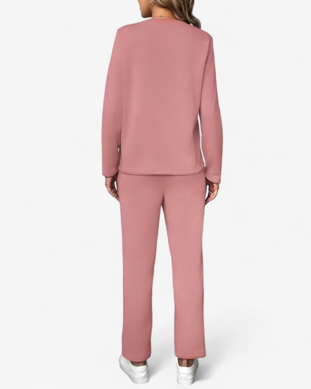 Drawstring Two-Piece Lounge Set