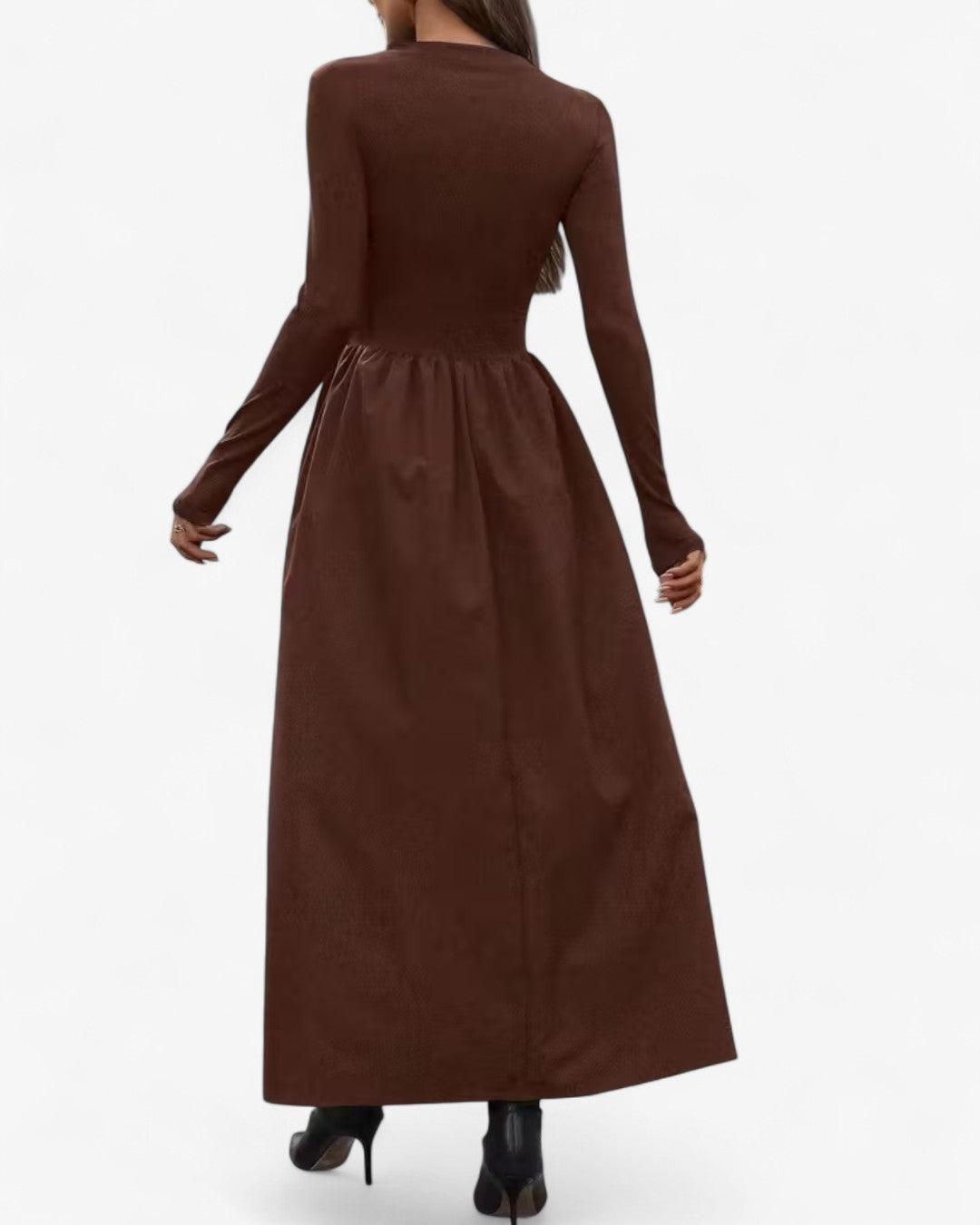 Elegant A-Line Maxi Dress