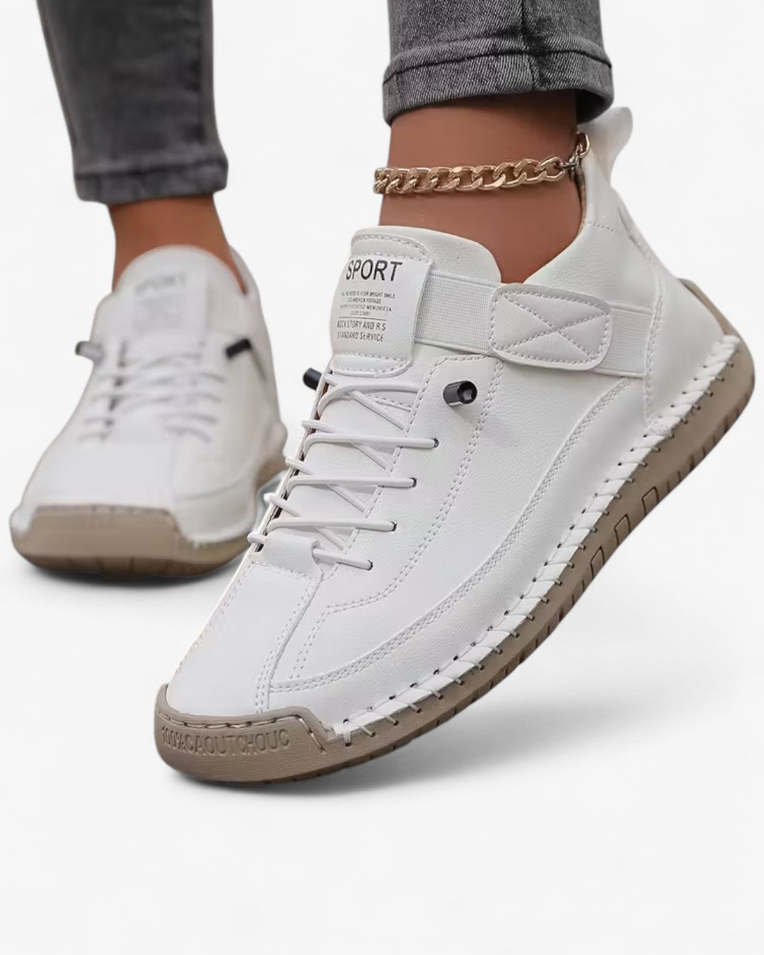 Vintage British-Style Slip-On Work Shoes