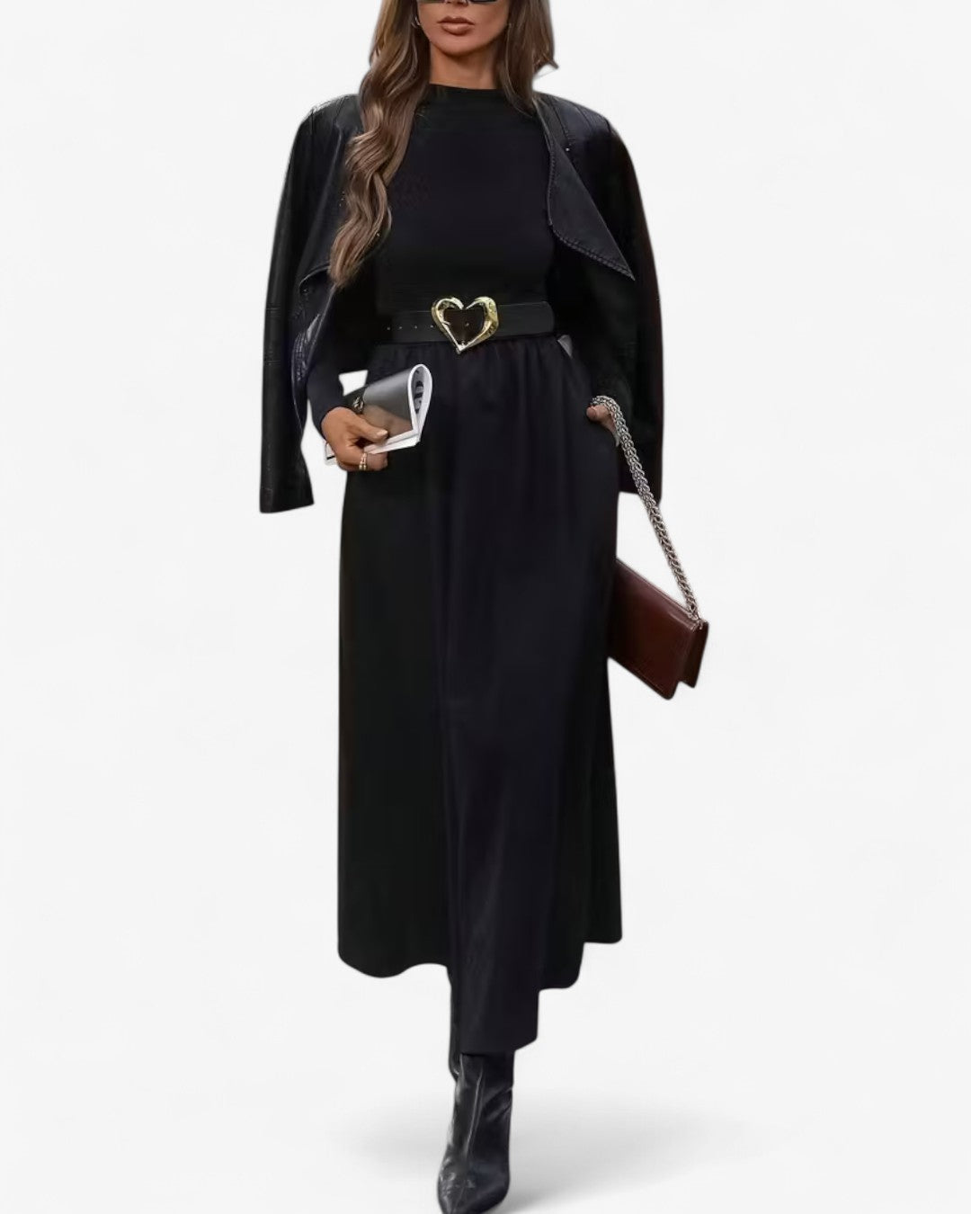 Elegant A-Line Maxi Dress