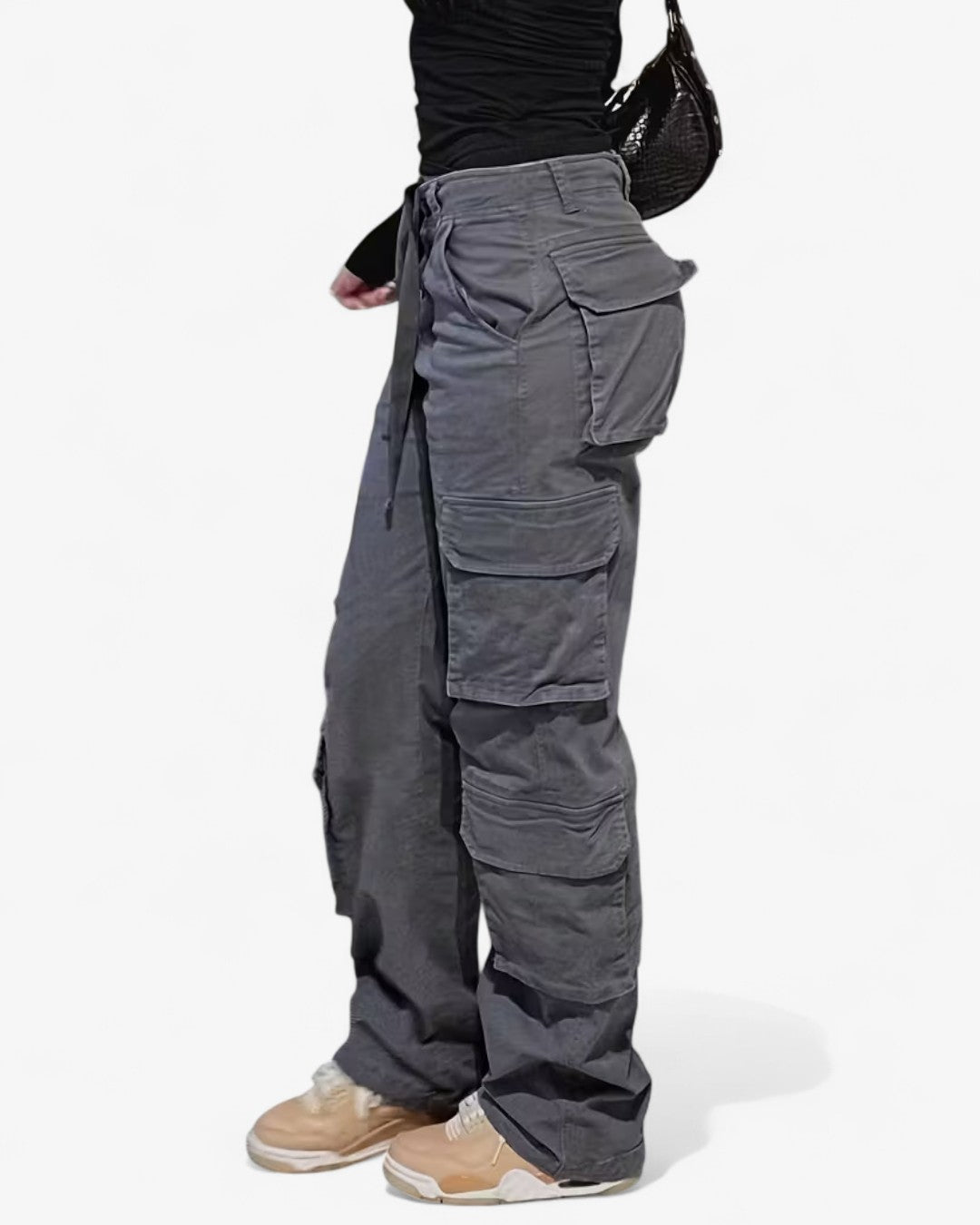 Rive Cargo Wide-Leg Trousers