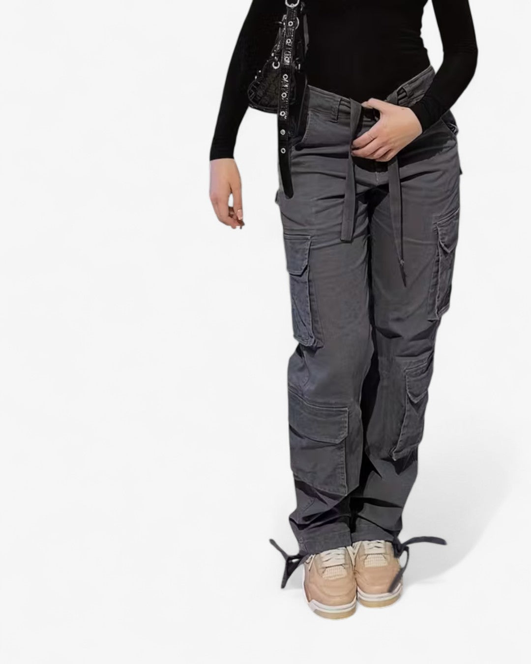 Rive Cargo Wide-Leg Trousers