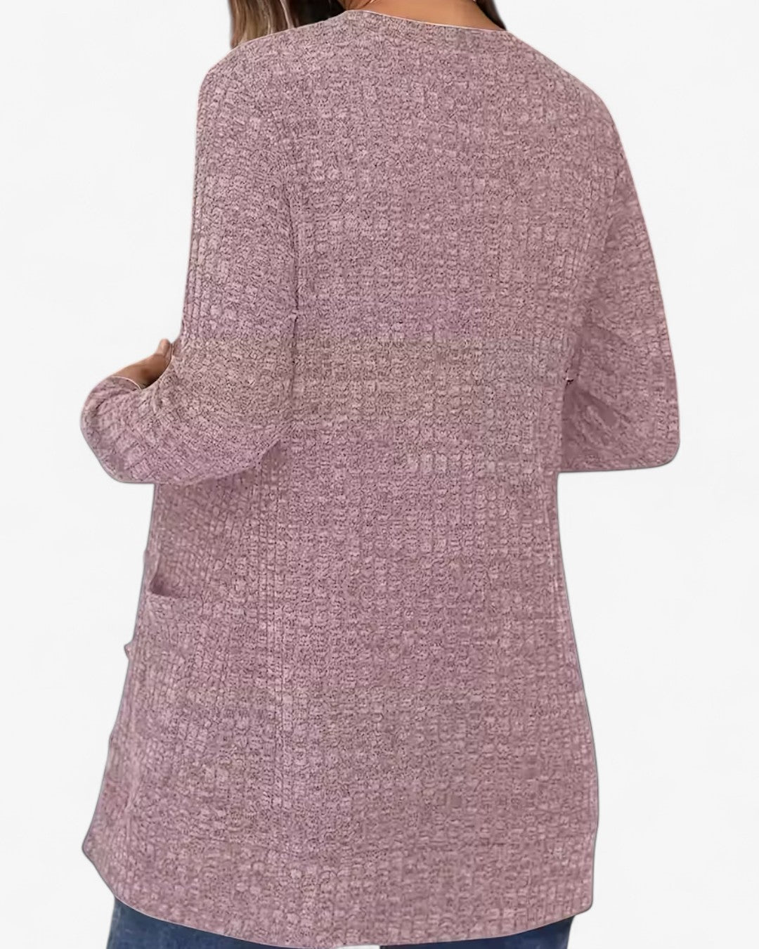 Elegant V-Neck Button Cardigan