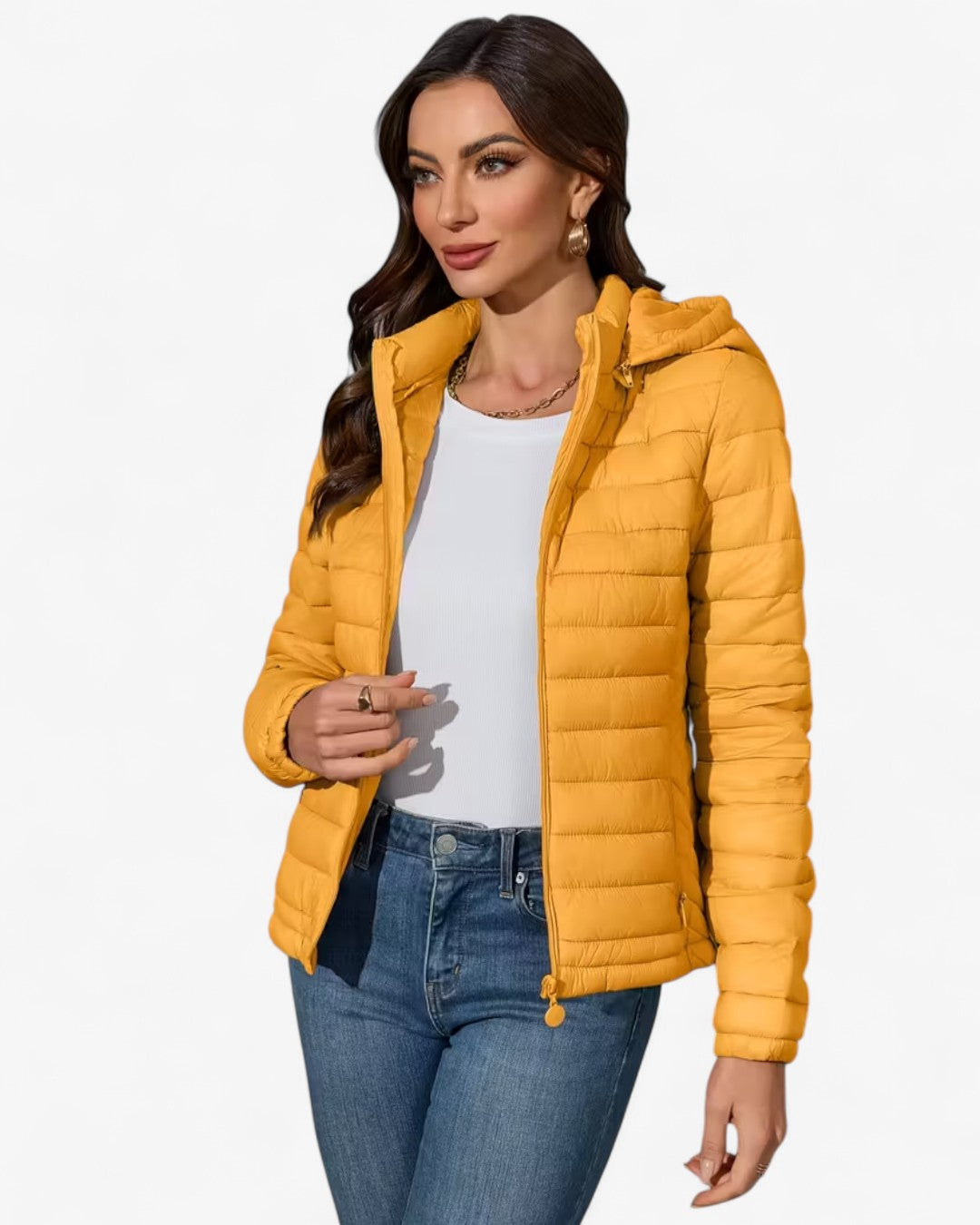 Lightweight Hooded Jacket with Pockets