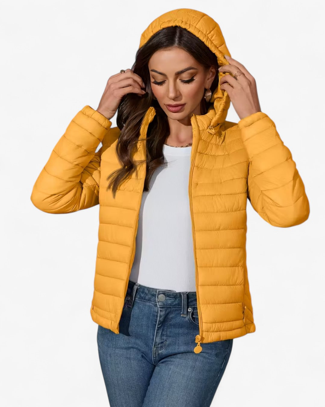 Lightweight Hooded Jacket with Pockets