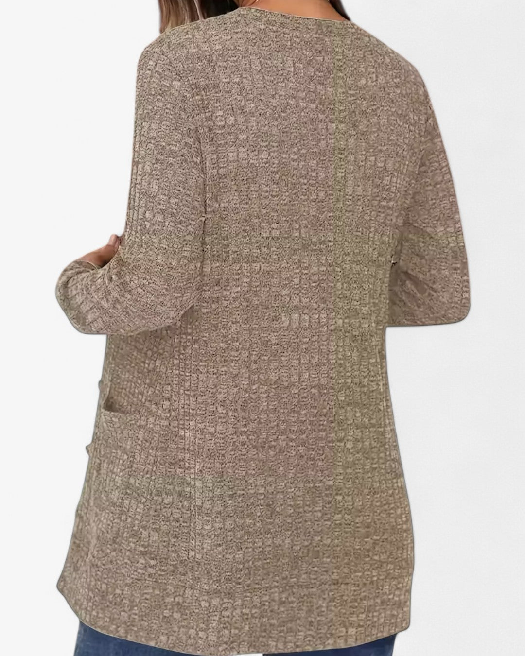 Elegant V-Neck Button Cardigan