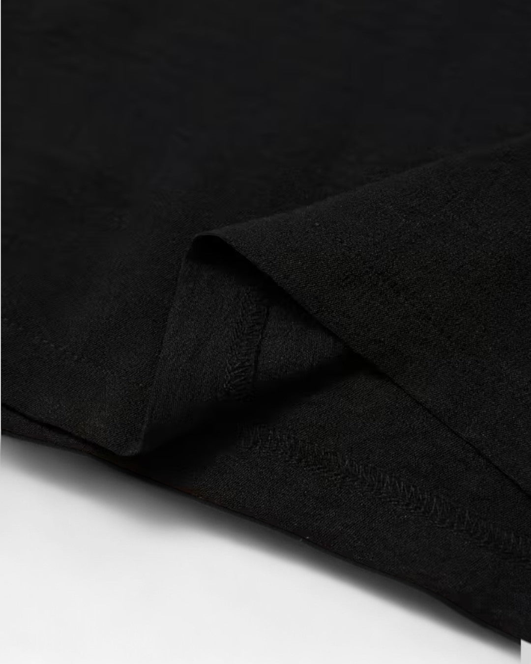 Draped Wide-Leg Pants