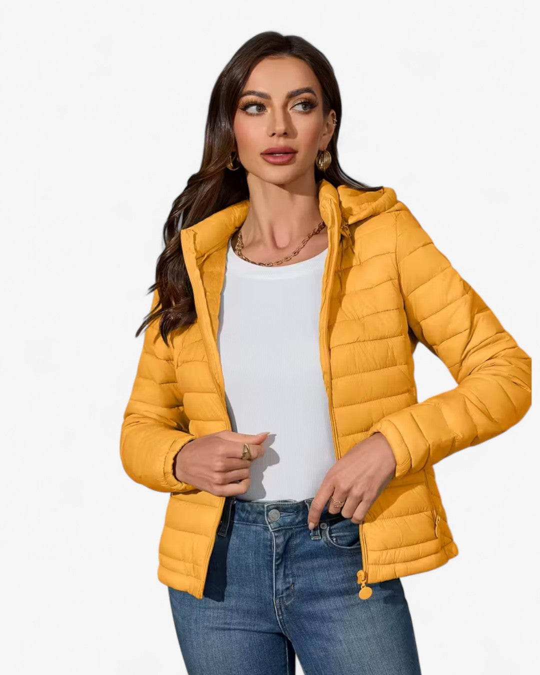 Lightweight Hooded Jacket with Pockets