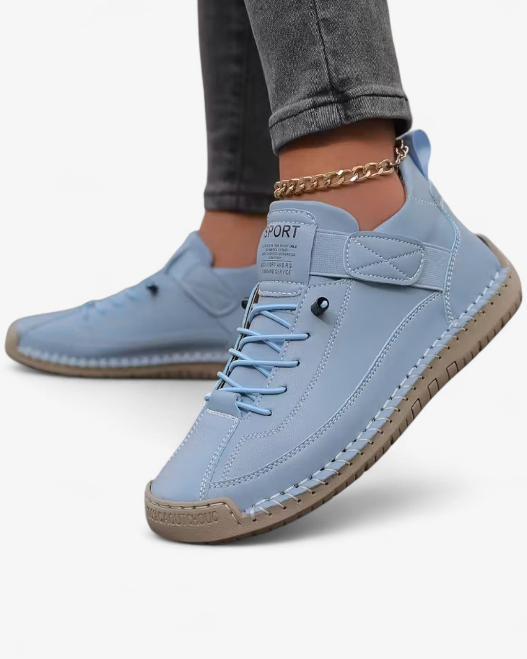 Vintage British-Style Slip-On Work Shoes