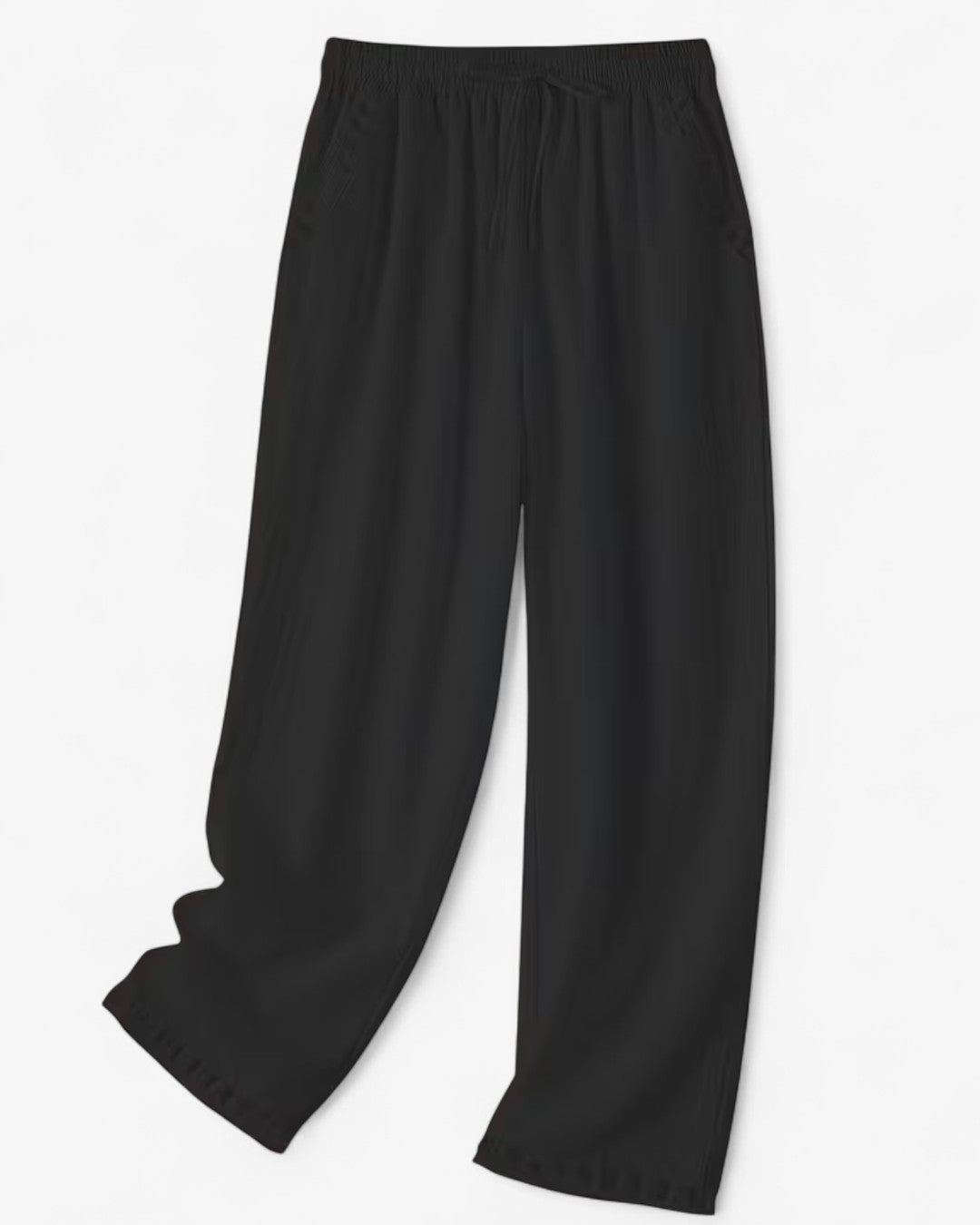 Elegant Drawstring Ankle Pants
