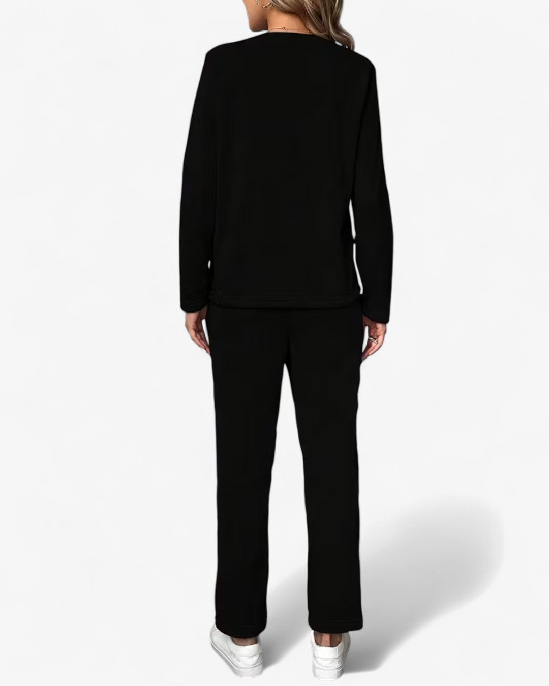 Drawstring Two-Piece Lounge Set