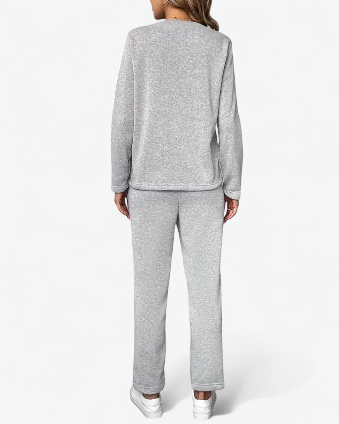 Drawstring Two-Piece Lounge Set